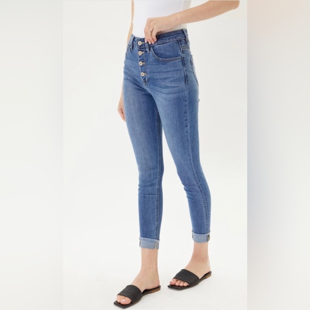 NWT KanCan High Rise‎ Ankle Skinny Jeans